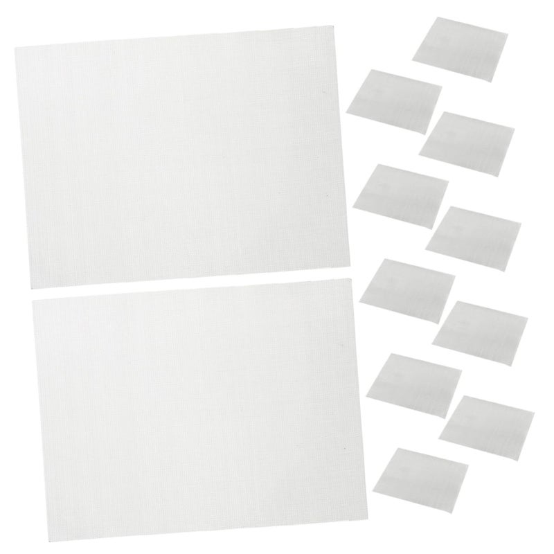 Heavy Duty Stainless Steel Wire Mesh Screen Patch 12pcs For Bumper Repairs - Image 1